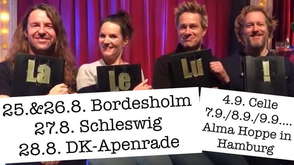 Die letzten Sommerkonzerte 2021 von LaLeLu a cappella comedy