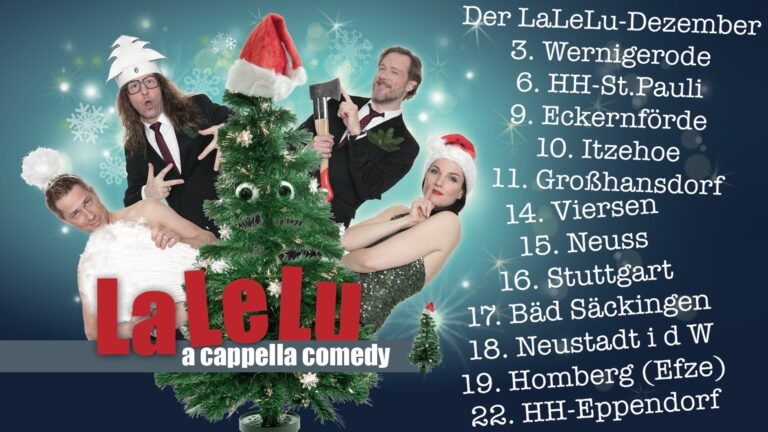 Weihnachten mit LaLeLu a cappella comedy 2021